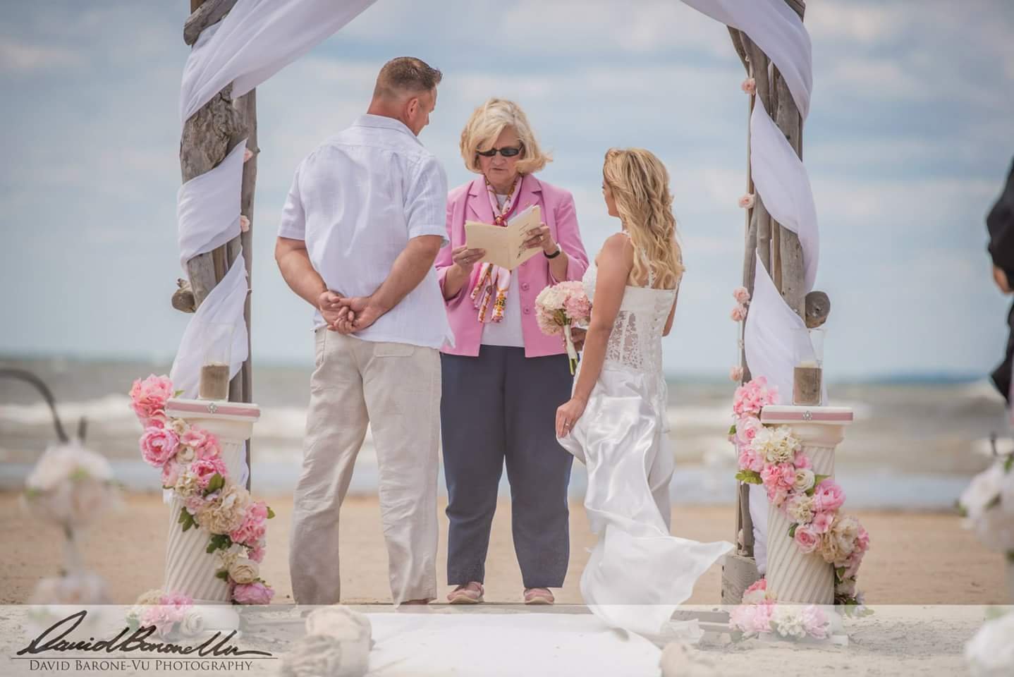 See-Through Beach Wedding Bridal Gowns 